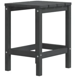 vidaXL Adirondack bord antracit 38x38x46 cm HDPE