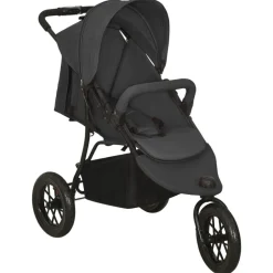 vidaXL Barnvagn antracit stål