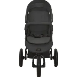 vidaXL Barnvagn antracit stål