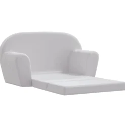 vidaXL Bäddsoffa för barn ljusgrå