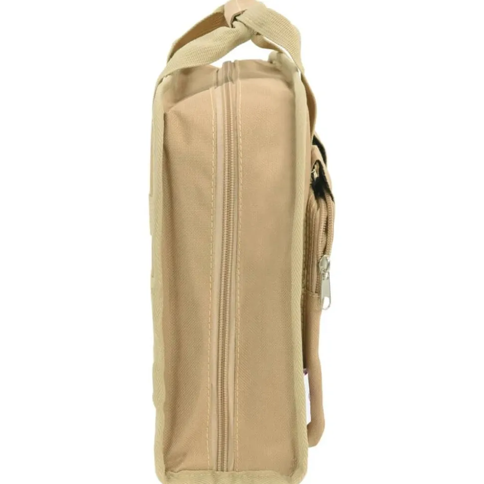 vidaXL Pistolväska khaki 40x24x10 cm oxford-tyg