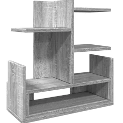 vidaXL Skrivbordshyllor grå sonoma 49x20x52,5 cm konstruerat trä